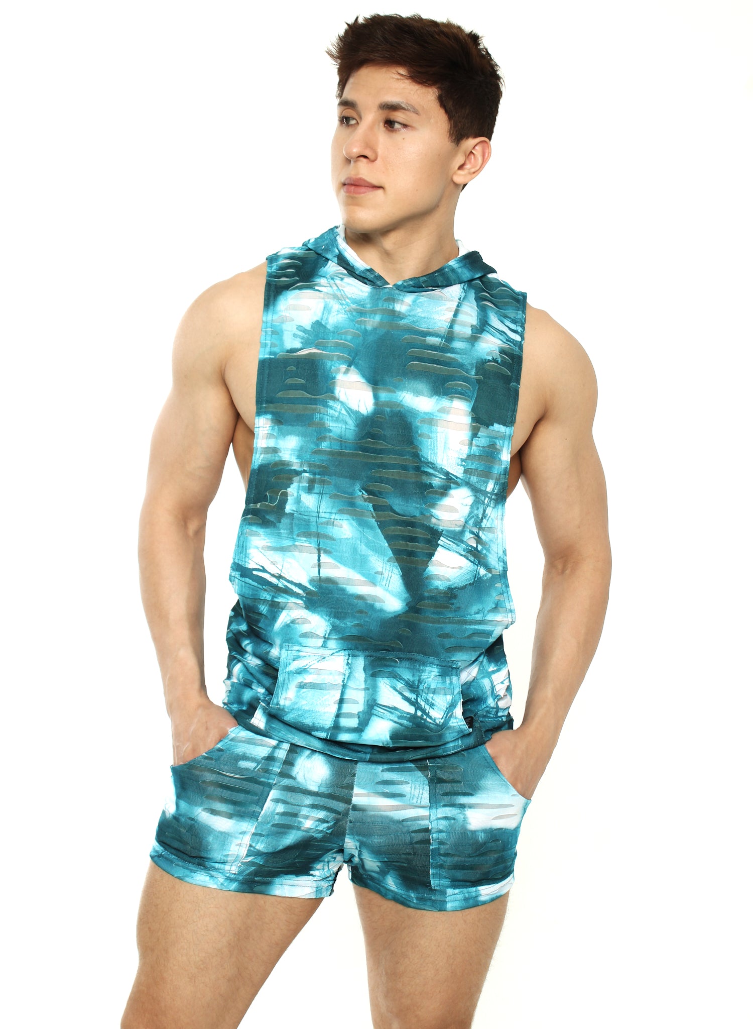 GB61 Burnout Beach Hoodie